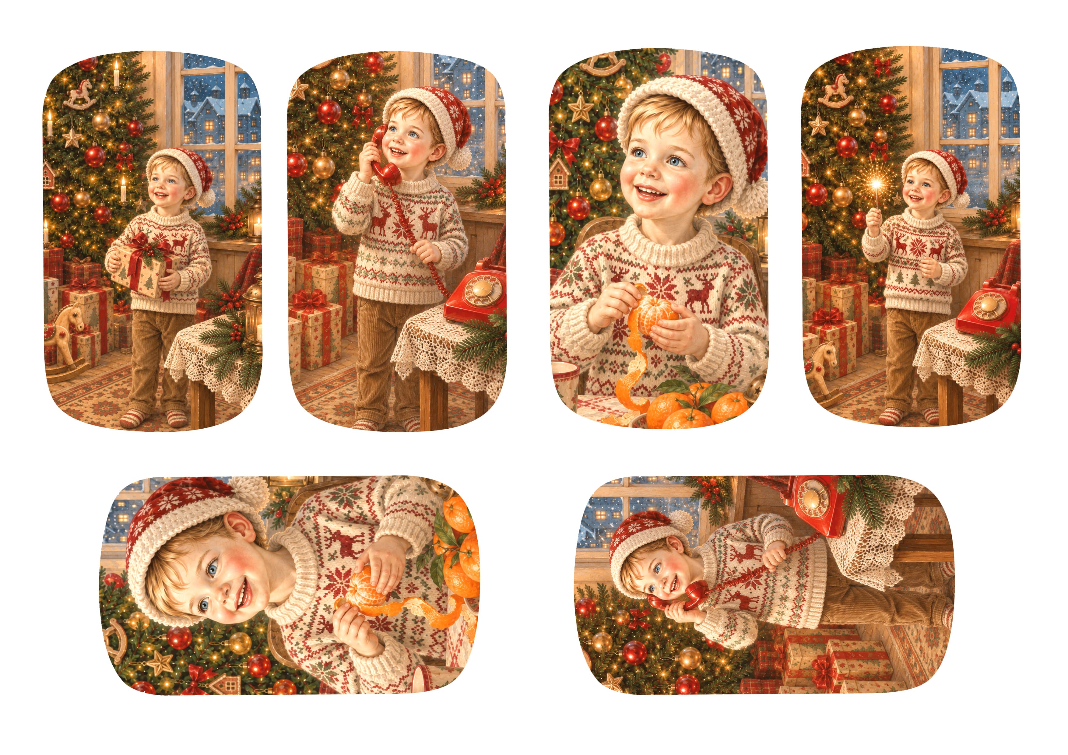 Мальчик СССР "Новый год"